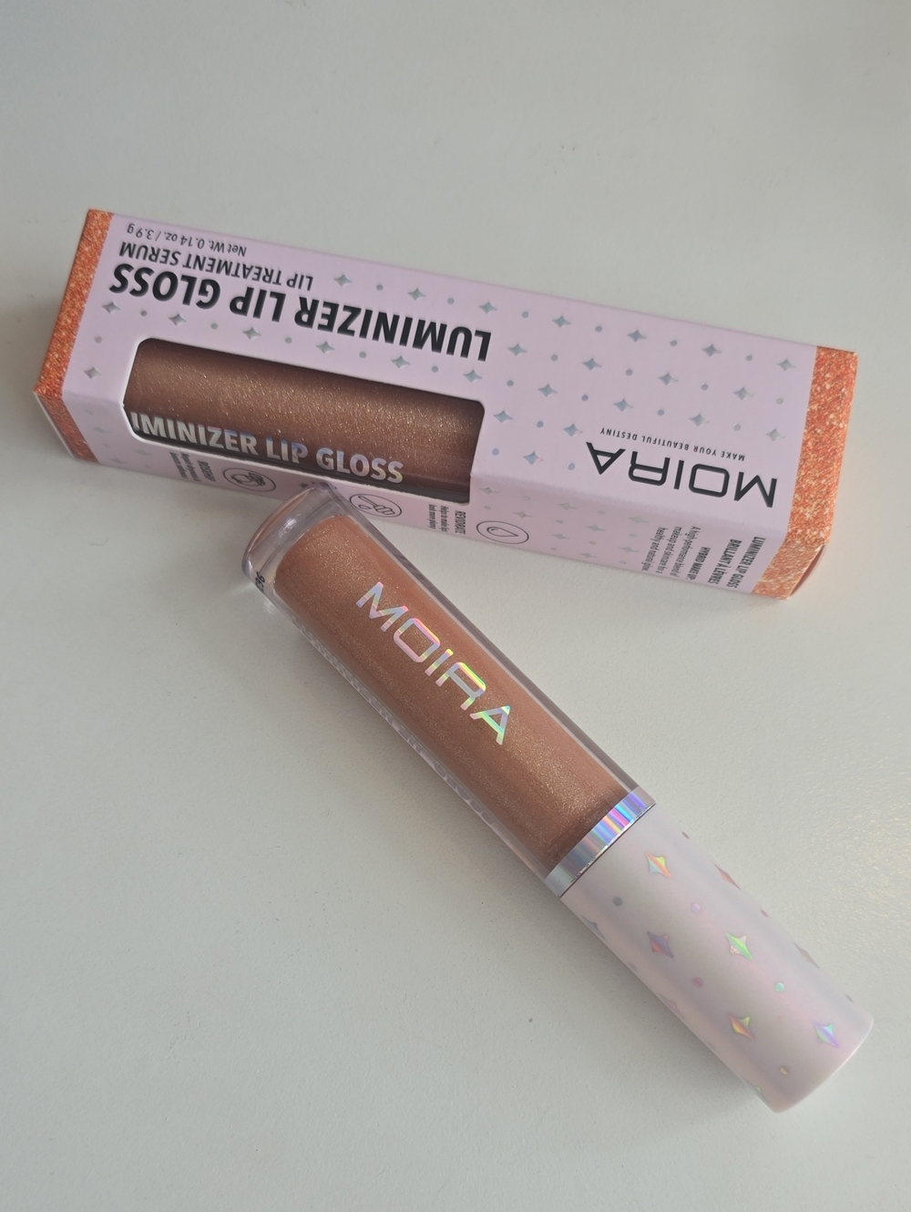 Brand New! Moira Cosmetics Luminizer Lip Gloss in FAIRY LOVE